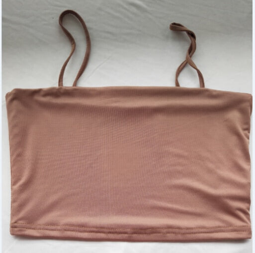 Szexi Pántos Crop Top