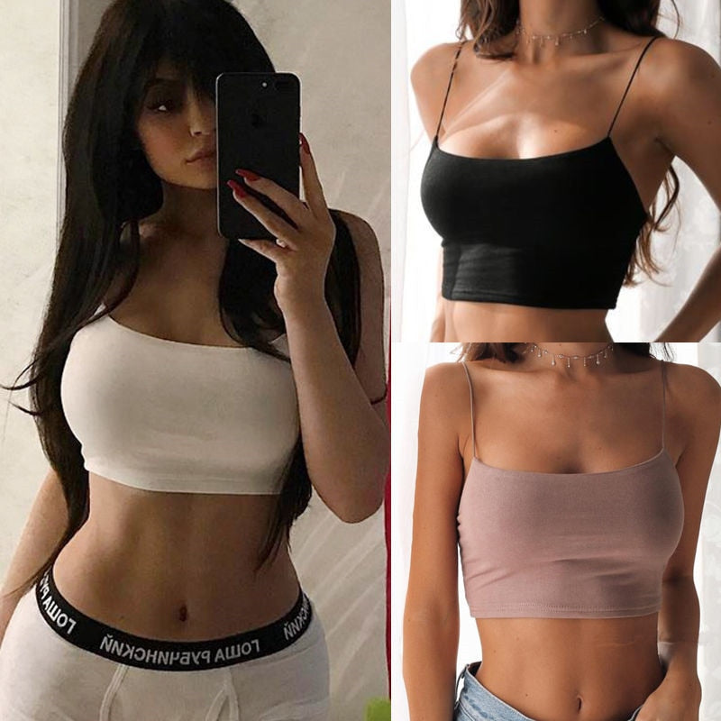 Egyszerű Nyári Crop Top