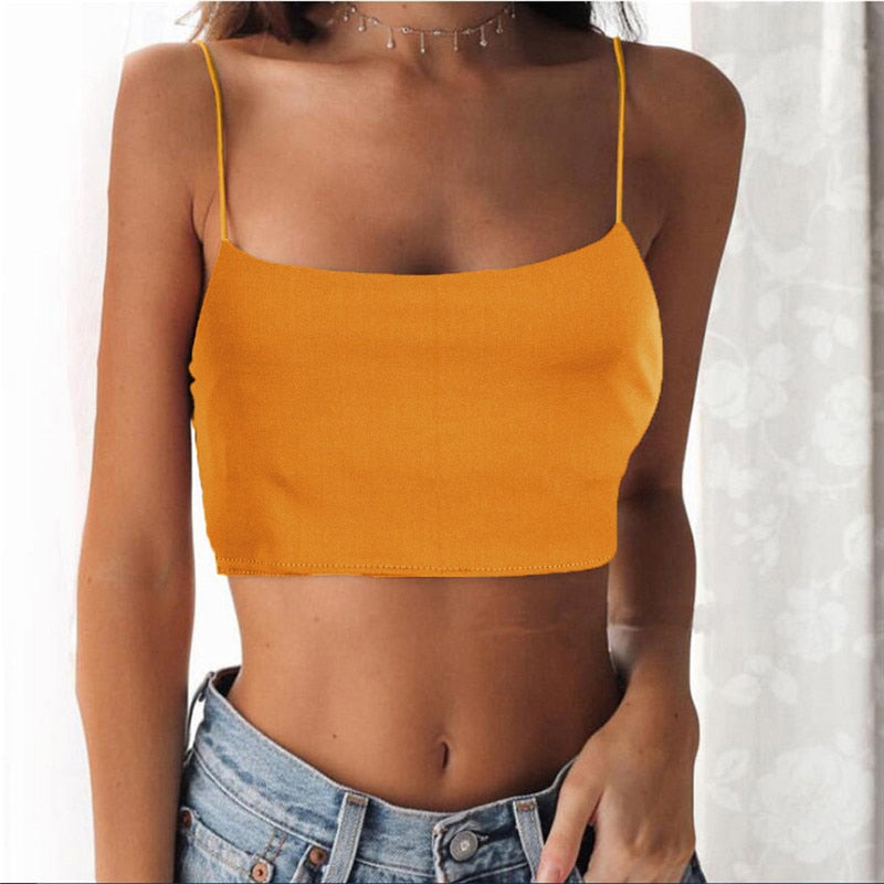 Egyszerű Nyári Crop Top