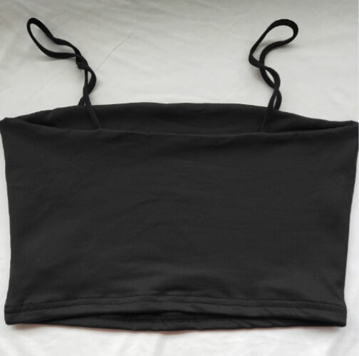 Szexi Pántos Crop Top