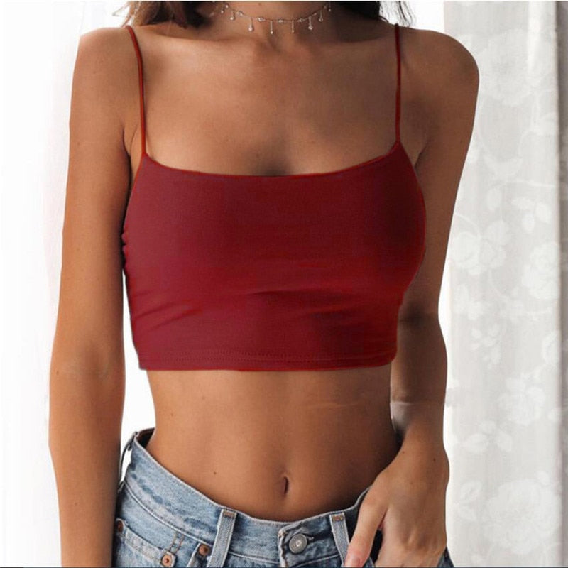 Egyszerű Nyári Crop Top