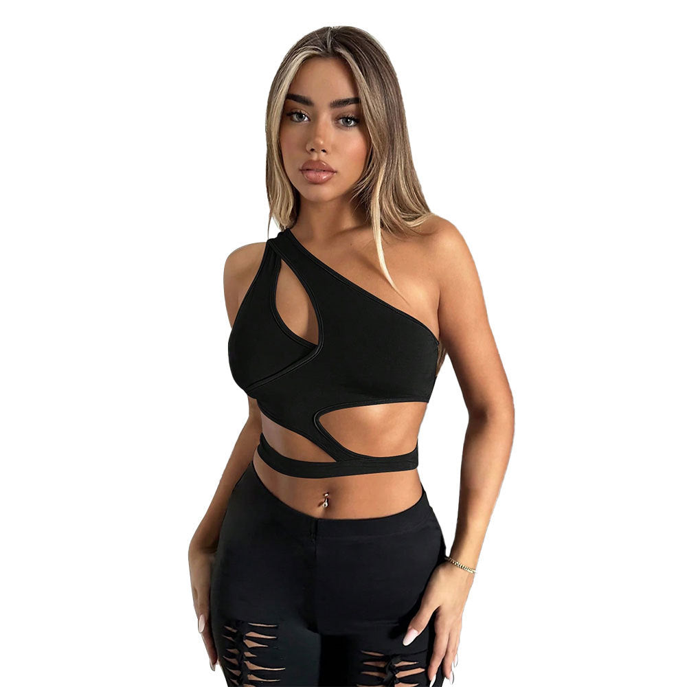 Egyvállas Crop Top