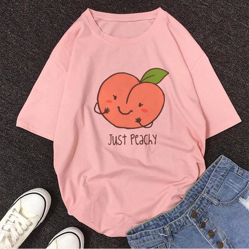 Rózsaszín kawaii póló – cuki nyári darab japán stílusban